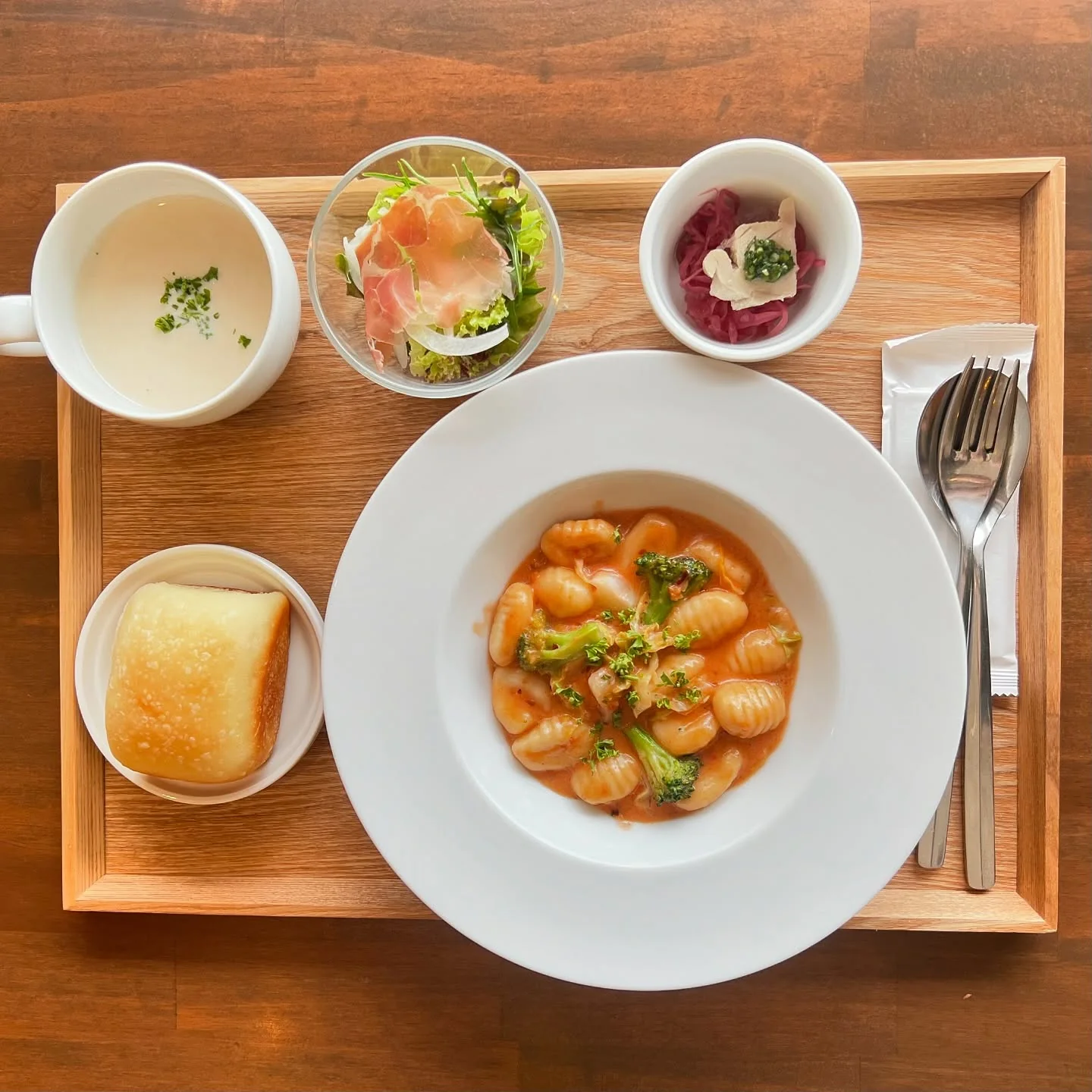 Sette mareのニョッキランチ